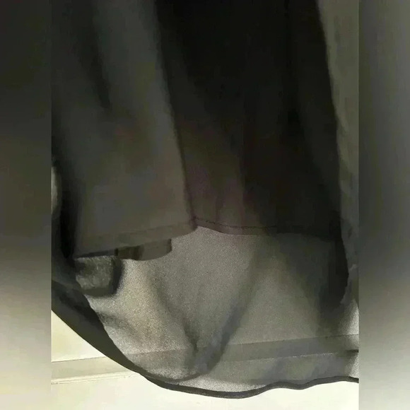 Black Hi Low Skirt by 52, rue Bichat Size Large - Picture 5 of 5